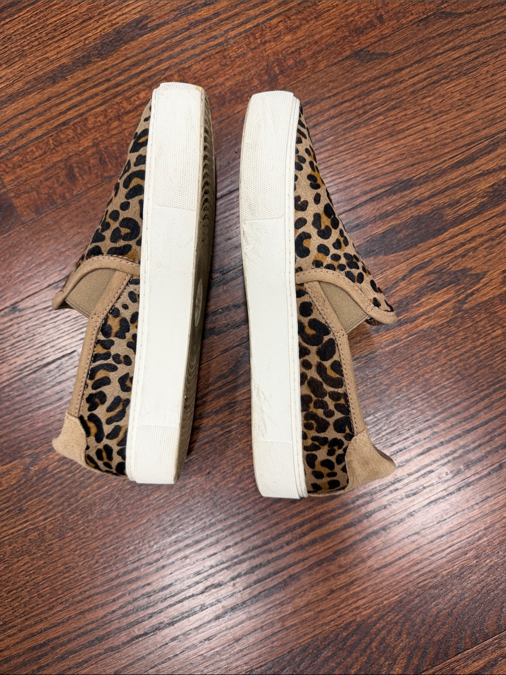 UGG Leopard-Print Slip On Sneakers in Tan and Black - Picture 5 of 5